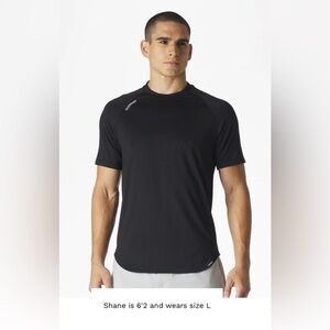 Legends Men’s ENZO TEE Short Sleeve Size Large BLACK - GREAT SHAPE